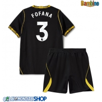Maglie da calcio Chelsea Wesley Fofana #3 Seconda Maglia Bambino 2026-27 Manica Corta + Pantaloni corti)